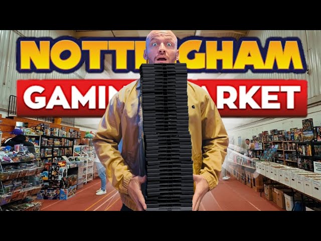 I Bought 100 Games at Notts Retro Market! 