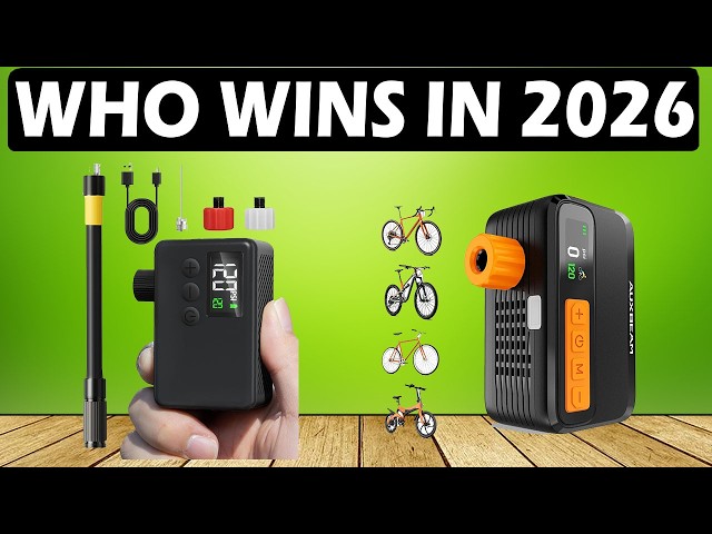 Top 5 Best Electric Bike Pumps 2026 - Fast, Portable & Powerful