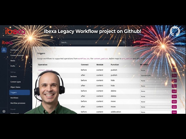 Ibexa DXP Legacy Workflow project on Github!
