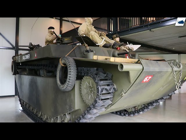 LVT-4 - Landing Vehicle Tracked - Walkaround - Bevrijdingsmuseum Zeeland.