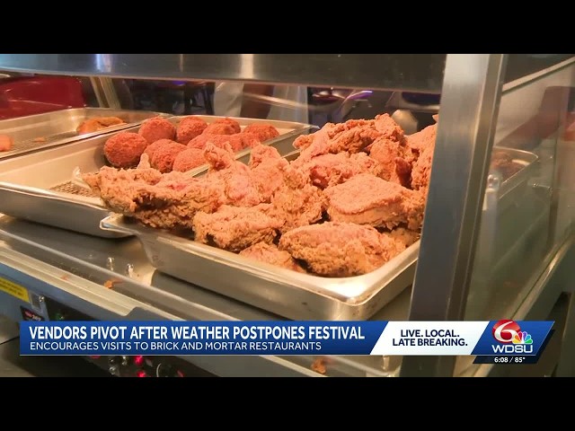 Local vendors forced to pivot after Fried Chicken Festival is postponed