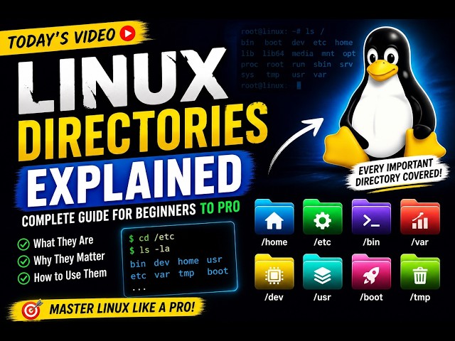 Linux File System Explained 🧠 | All Important Directories (Hindi)