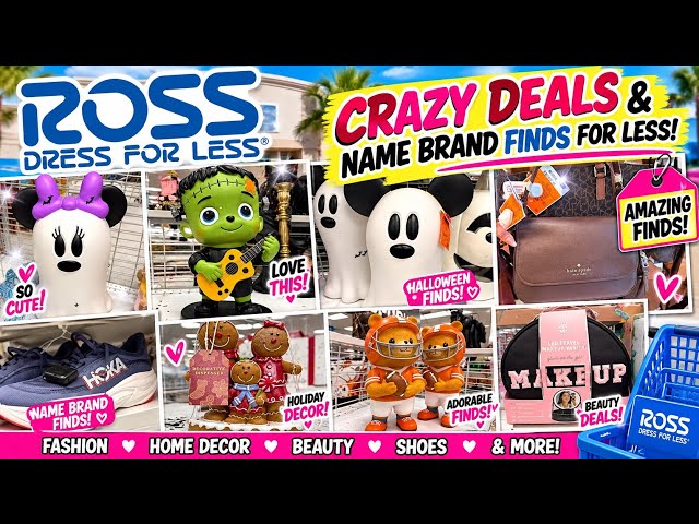 SHOP WITH ME ROSS DRESS FOR LESS 🔥ROSS CRAZY DEALS & NAME BRAND FINDS FOR LESS! #newvideo #ross