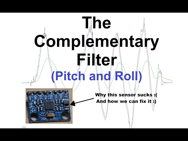 How to Fix IMU Pitch & Roll Drifts | The Complementary Filter (For Noobs)