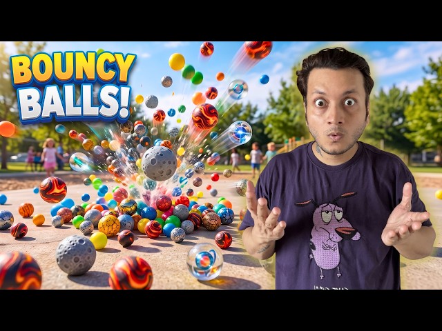 Ball Stories | Episode 3: BOUNCY BALLS AND BOUNCE TEST⚾🔎 #collection #unboxing
