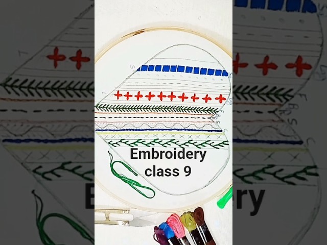 Feather stitch for Beginners| step by step hand Embroidery Tutorial| Basic to Advanc #handembroidery