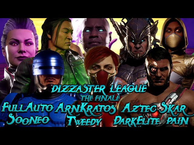 DIZZASTER LEAGUE: THE FINALE *TWEEDY, SKAR, AZTEC AND MORE* TOP 3 - MORTAL KOMBAT 11 ULTIMATE