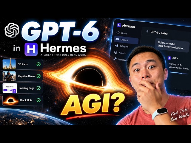 Tested GPT-6 Astra in Hermes — Is This AGI?