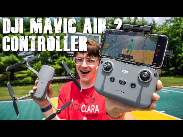 In Depth Look at How to Use a DJI MAVIC AIR 2 CONTROLLER + HOW TO FLY IT! [For Beginners]