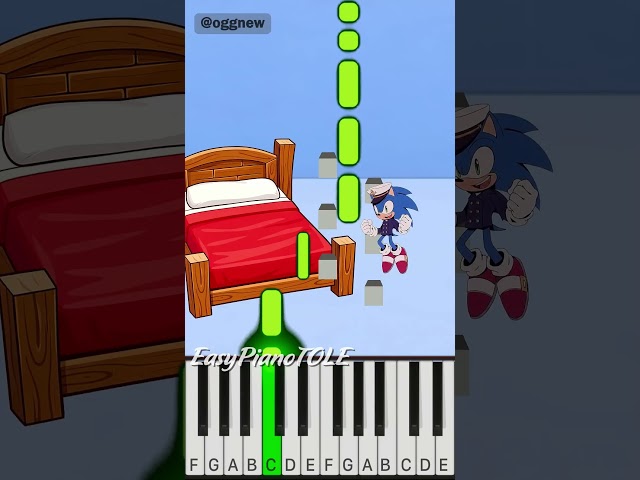 Sonic Just Wants to Go Home and Sleep - Piano Tutorial