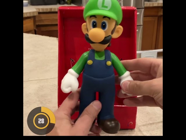 🕹️ Large "Luigi" Figure from Temu 🕹️