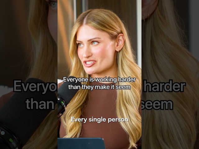 Everyone is working harder than they make it seem