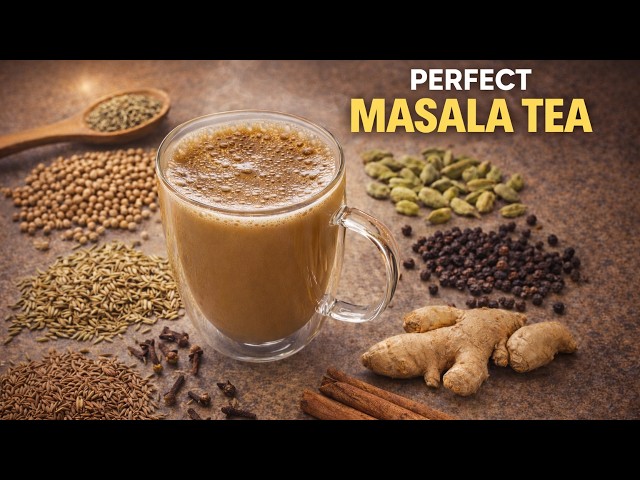 Perfect Masala Chai at Home | Rich Creamy Spiced Tea