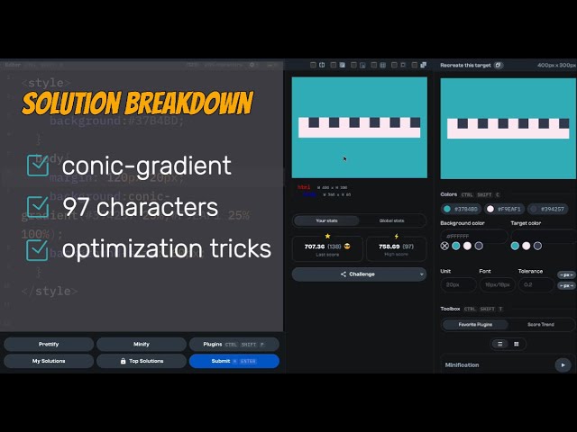 Daily 24 01 Solution breakdown. 97 characters