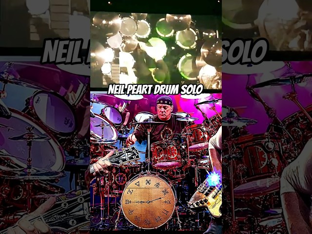 RUSH - NEIL PEART R40 DRUM SOLO #rush #neilpeart