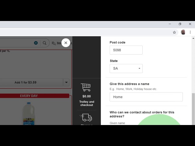 Shop Online Part 3 signup
