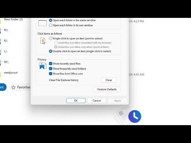 How to Clear File Explorer & Quick Access History in Windows 11 & 10