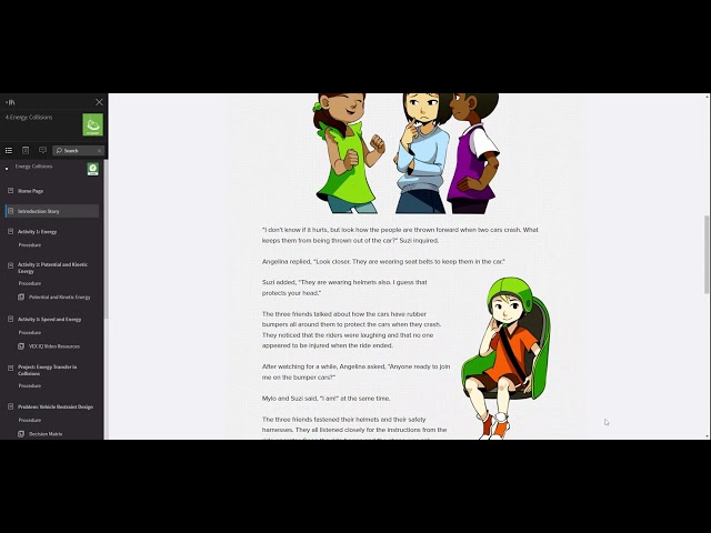 Introduction Story | 4-Energy: Collisions | Energy: Collisions