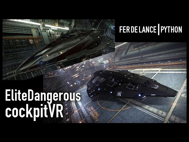 Elite Dangerous Cockpit VR walkaround