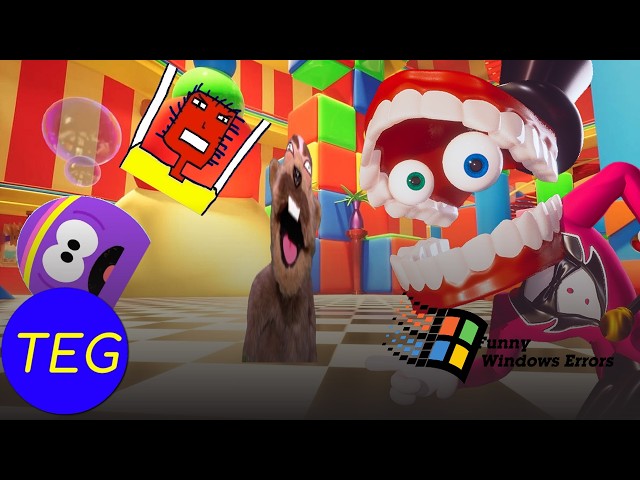 TheEngarianGalaxy's Funny Windows Errors: Episode 74: The Amazing Digital Circus of Errors