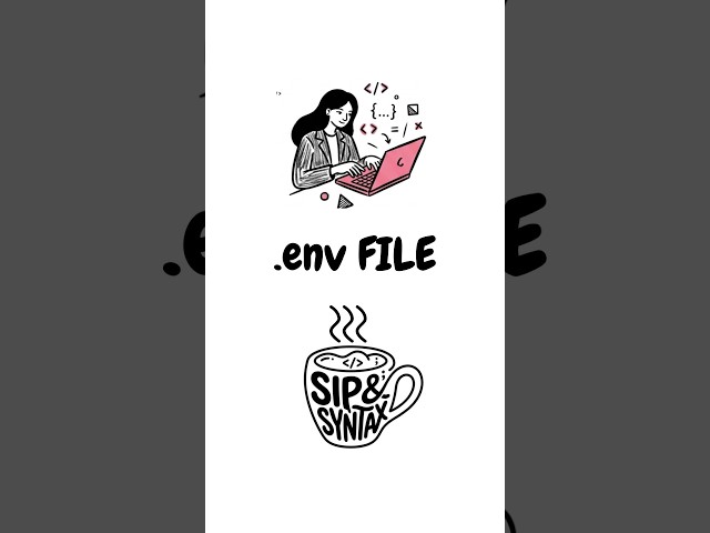 What EXACTLY is a .env File? 🤯 Why You Need It & Protect It | #shorts