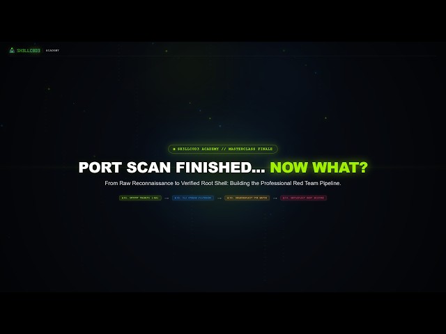 Nmap Masterclass: Turn Port Scans into Exploits using SearchSploit & Metasploit (Chapter 5)