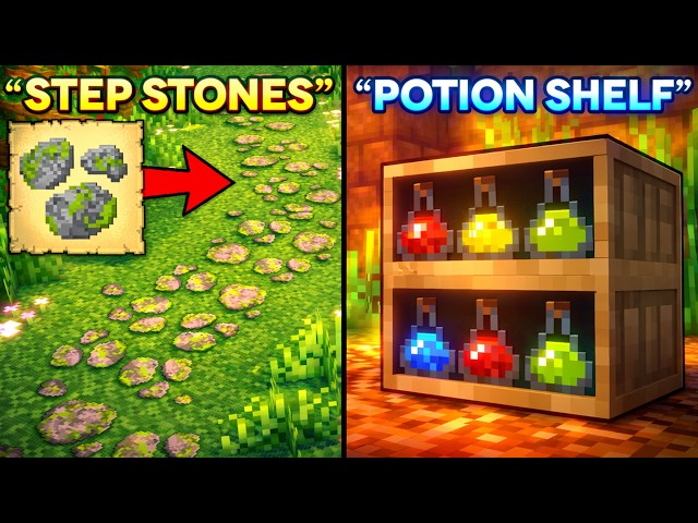 50+ NEW Build Hacks Using TRANSPARENT Minecraft Maps!