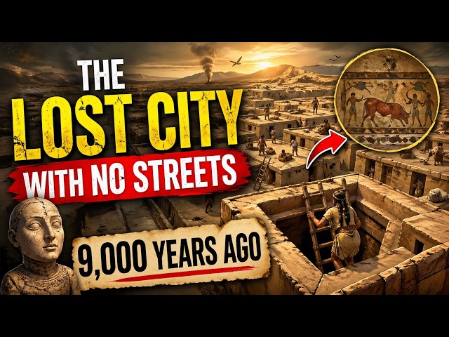 The Lost City With No Streets — What Disappeared 9,000 Years Ago | History for Sleep