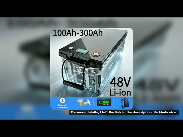 48V 100Ah-300Ah Li-ion Lithium Battery 5kWh 7kWh Replace Power Battery with Charger for Golf Cart RV