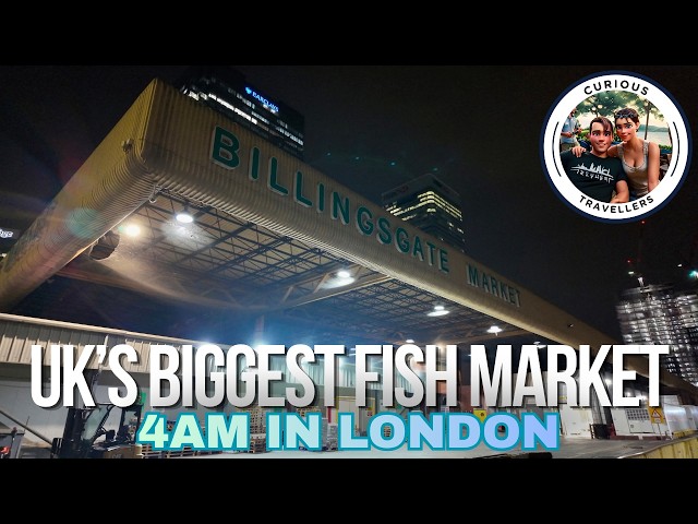 We Visited the UK’s BIGGEST Fish Market! - Billingsgate Market London