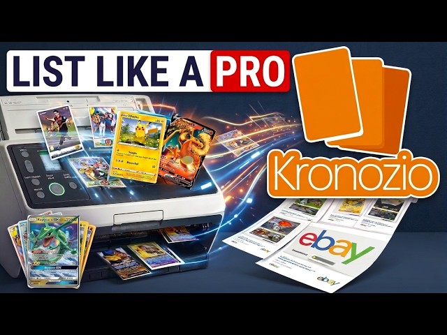 How To Use Kronozio To List Hundreds of Cards Online In 1 Day (GUIDE)