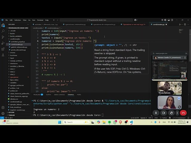 Learn to use conditionals (if-else-elif) with Python - PROGRAMMING COURSE FROM SCRATCH