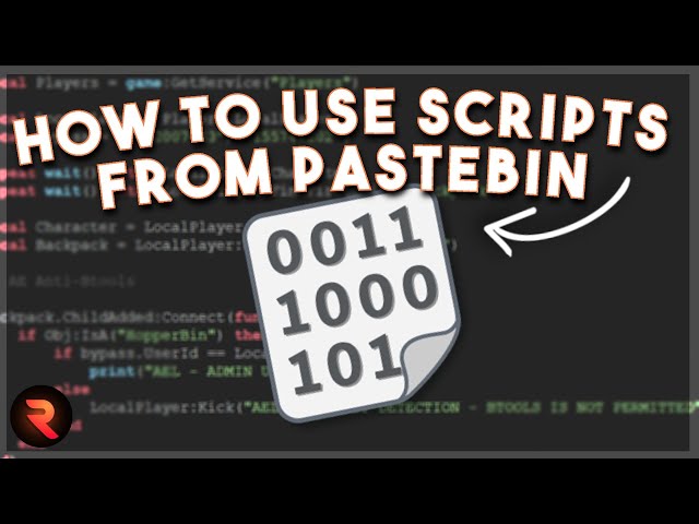 How to use scripts from pastebin