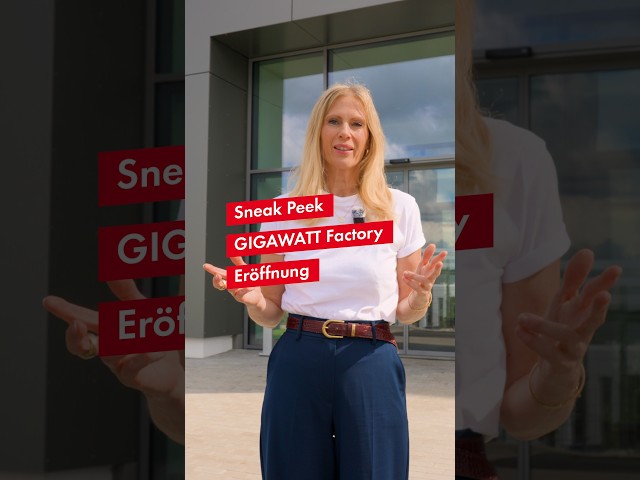 Sneak Peek: GIGAWATT Factory Eröffnung