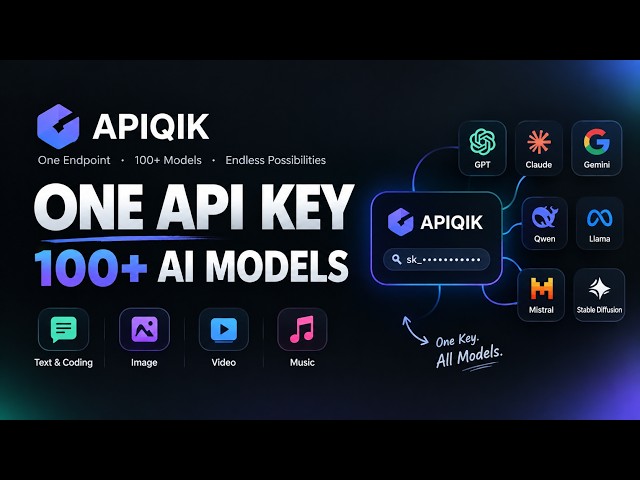 I Replaced Multiple AI APIs With ONE API Key 🤯