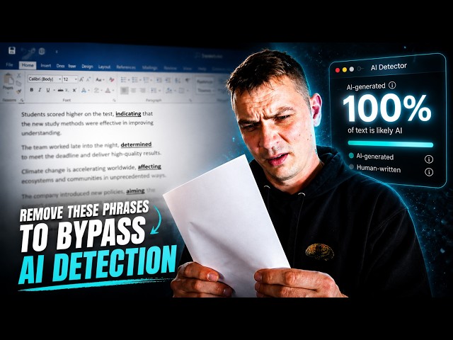 AI Writing Giveaway That Nobody Talks About - Remove it to bypass AI Detection