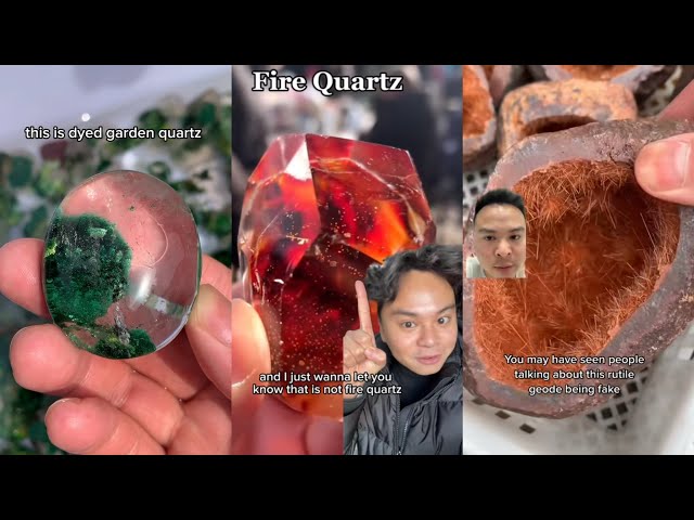 Recognize 30 kinds of fake crystals with me