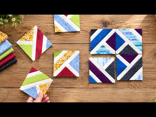 Easy & Beautiful Patchwork Block Tutorial | Perfect for Beginners!