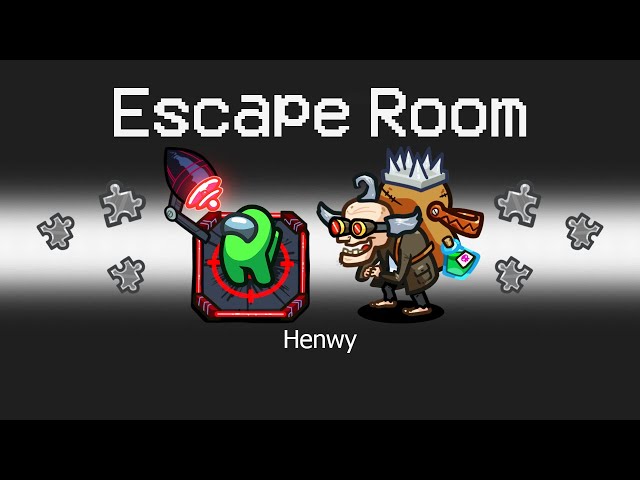 *NEW* ESCAPE ROOM MOD in AMONG US!