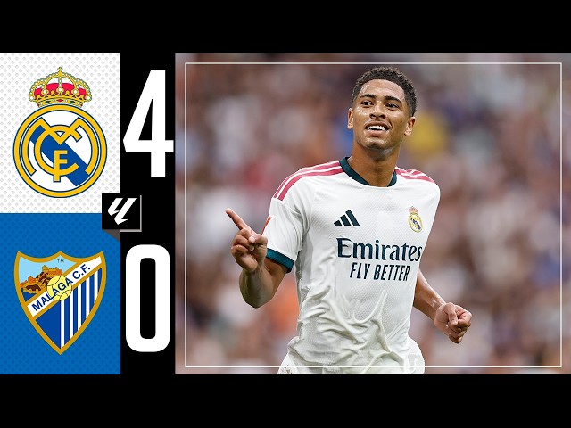HIGHLIGHTS | Real Madrid 4-0 Málaga CF | LaLiga
