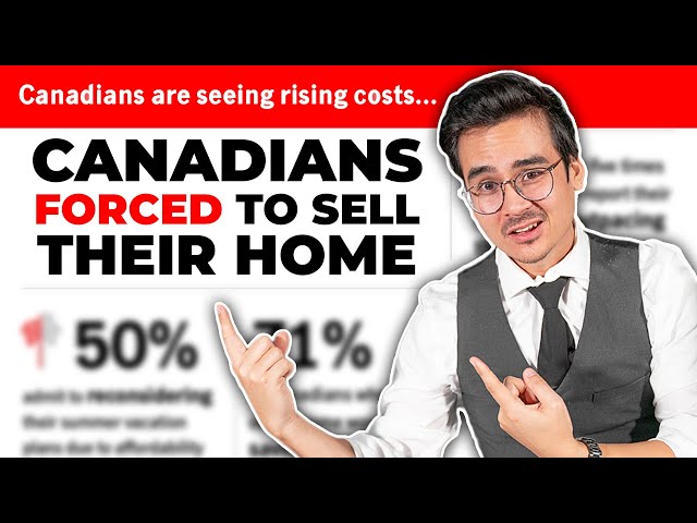 Canadian Interest Rate Hike - 1 in 4 Canadians forced to sell?