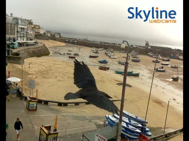 🌊 Capturing the Dance of Tides in St. Ives, Cornwall! 🌊