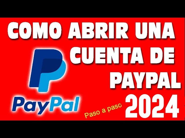 Como Abrir una Cuenta de Paypal 2024 (sin tarjeta) crear Paypal paso a paso, envía y recibe dinero