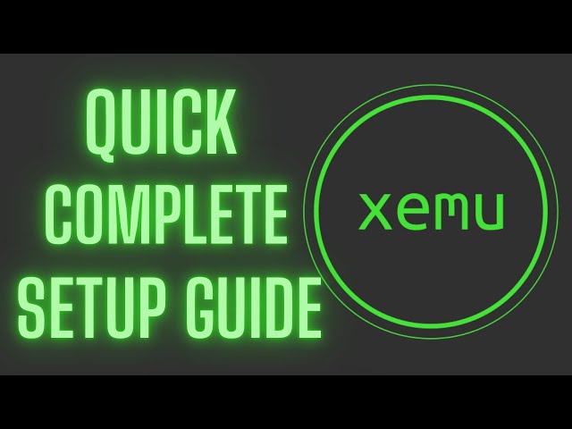 XEMU Quick Setup Guide | Set True 16:9 & EEPROM | NVIDIA Optimization | XBOX Emulator Tutorial