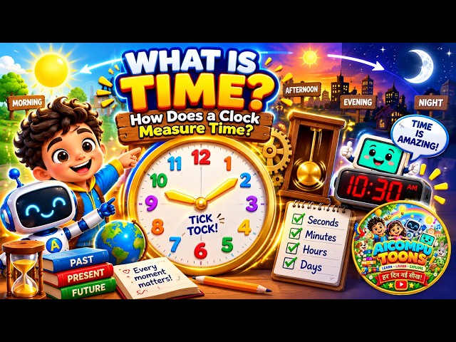 What Is Time? ⏰ How Does a Clock Measure Time? | Science Explained Simply
