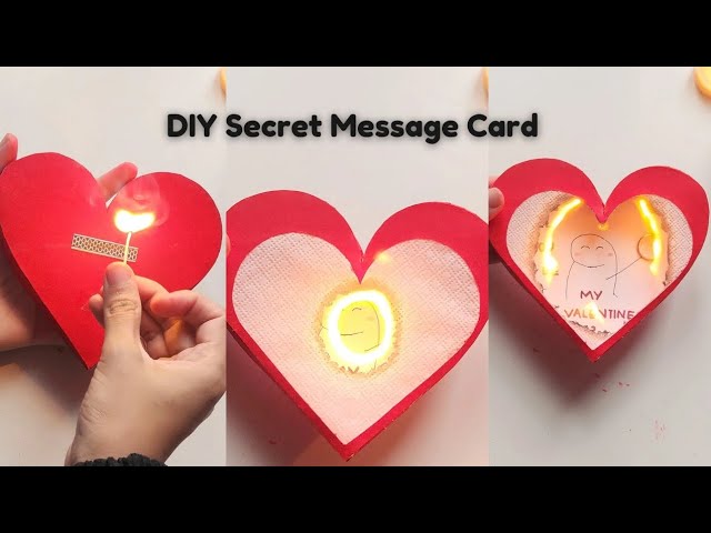 Tutorial - 3D Surprise Card 🔥 | Valentine's day gift idea