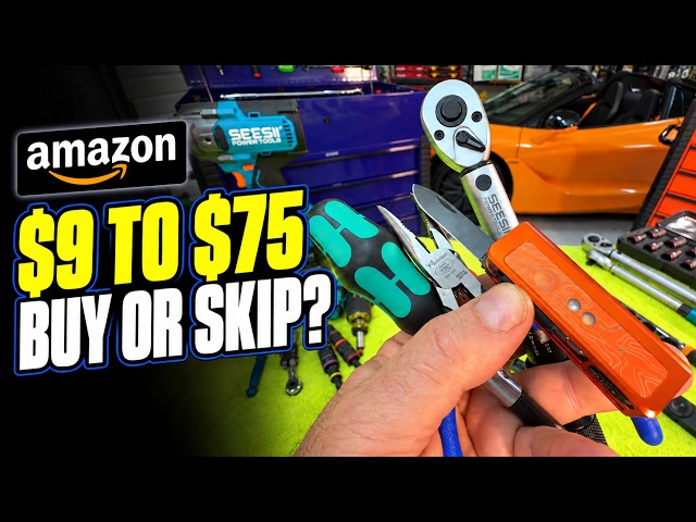 25 Amazon Tool Deals: Klein, Knipex, Wera, SeeSii & More!