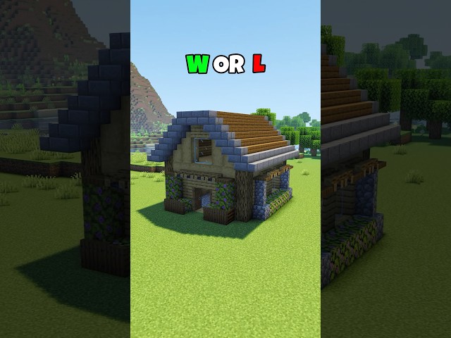Easy Minecraft Starter Oak House Tutorial 🏡