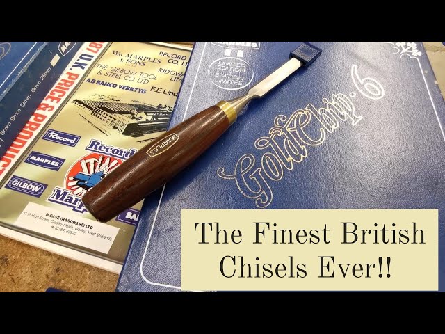 Marples Chisels 'Gold Chip' - History - Chisel Restoration Pt 3 Progress.