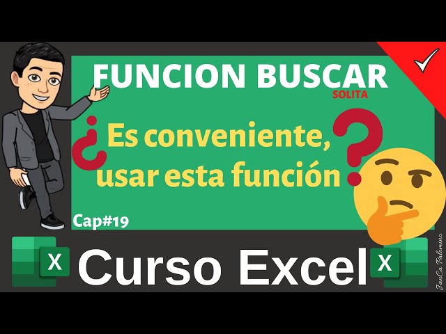 CX#19 👉 Cómo usar la FUNCION BUSCAR 👉 solita ¿Es conveniente USAR, esta función❓